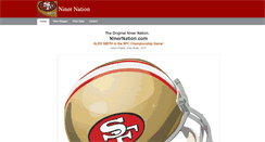 Desktop Screenshot of ninernation.com